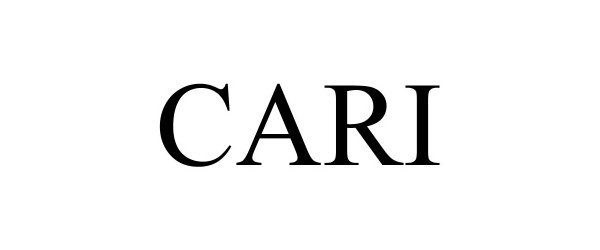 Trademark Logo CARI