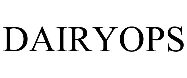 Trademark Logo DAIRYOPS