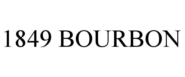 Trademark Logo 1849 BOURBON