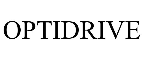 Trademark Logo OPTIDRIVE