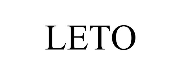Trademark Logo LETO