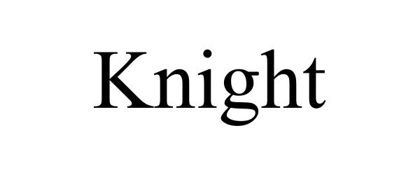 Trademark Logo KNIGHT