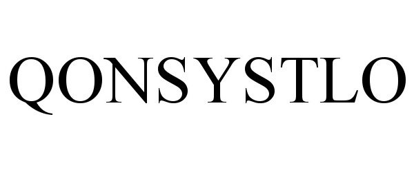 Trademark Logo QONSYSTLO