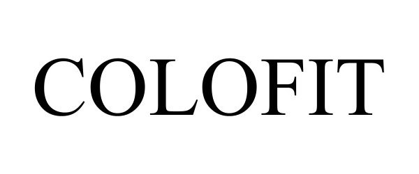 Trademark Logo COLOFIT