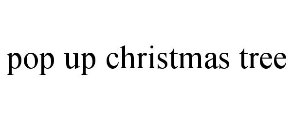  POP UP CHRISTMAS TREE