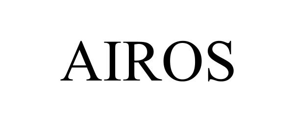 Trademark Logo AIROS