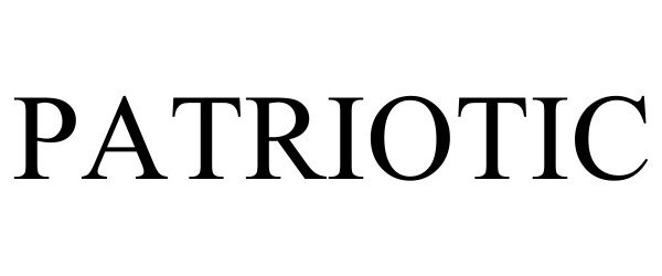 Trademark Logo PATRIOTIC