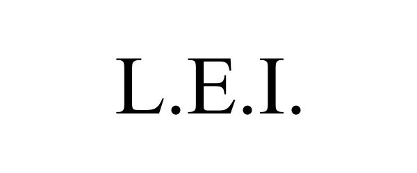 Trademark Logo L.E.I.