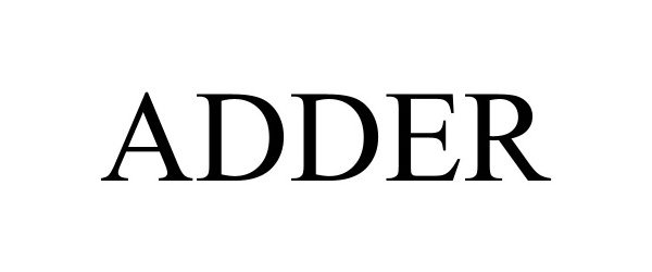 Trademark Logo ADDER
