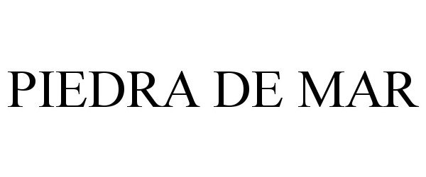 Trademark Logo PIEDRA DE MAR