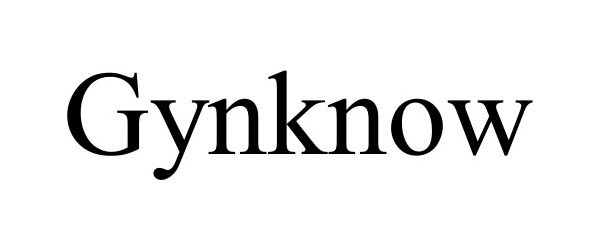 Trademark Logo GYNKNOW
