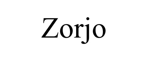 Trademark Logo ZORJO