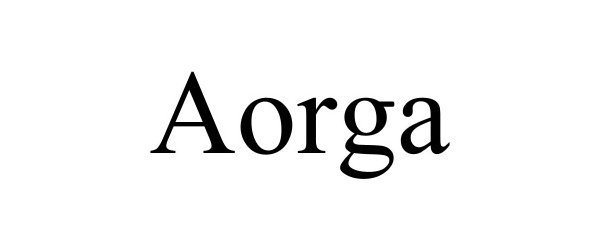  AORGA