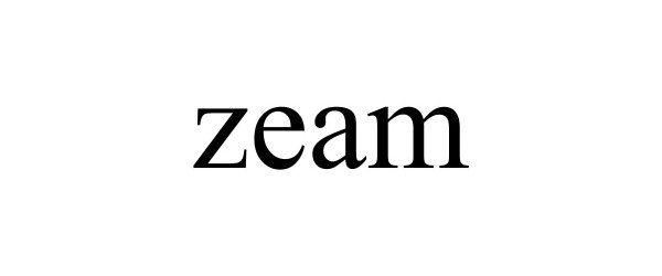 Trademark Logo ZEAM