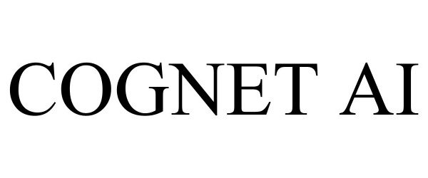 Trademark Logo COGNET AI