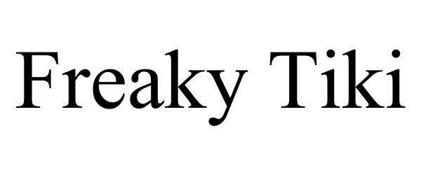 Trademark Logo FREAKY TIKI