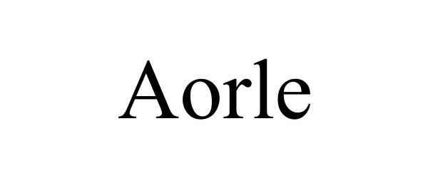 Trademark Logo AORLE