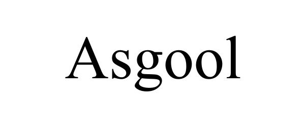 Trademark Logo ASGOOL