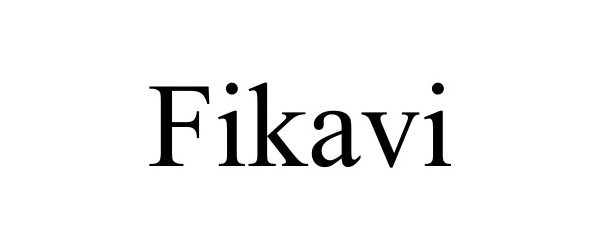  FIKAVI