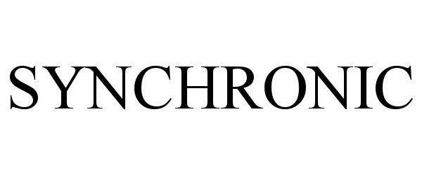 Trademark Logo SYNCHRONIC
