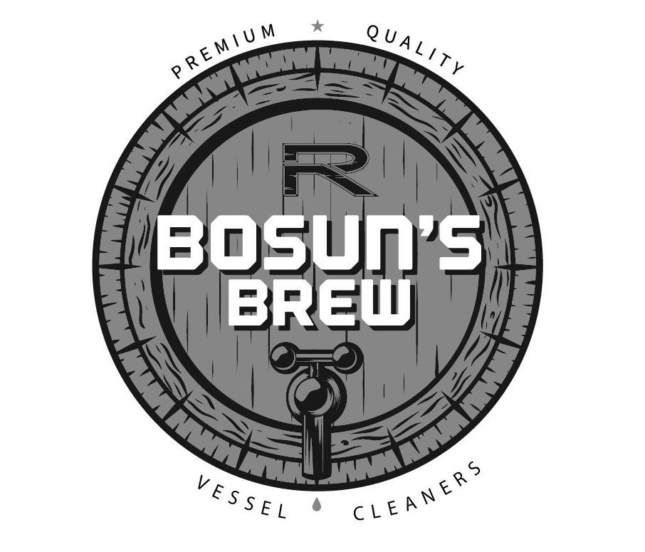 Trademark Logo PREMIUM QUALITY R BOSUN'S BREW VESSEL CLEANERS