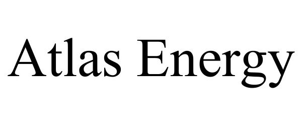  ATLAS ENERGY