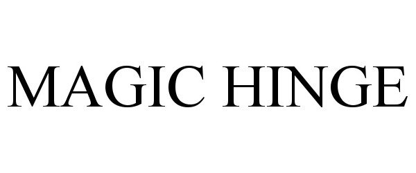 Trademark Logo MAGIC HINGE