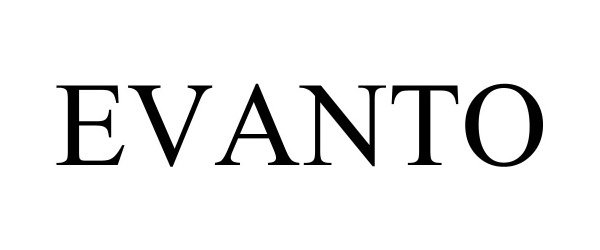 Trademark Logo EVANTO