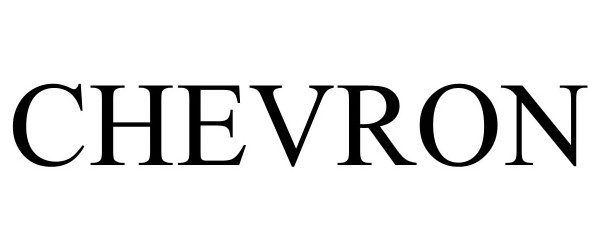 Trademark Logo CHEVRON