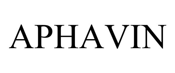 Trademark Logo APHAVIN