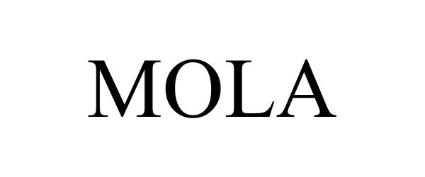 Trademark Logo MOLA
