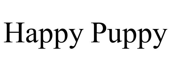Trademark Logo HAPPY PUPPY