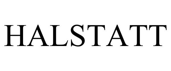 Trademark Logo HALSTATT