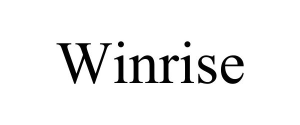 Trademark Logo WINRISE