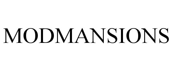 Trademark Logo MODMANSIONS