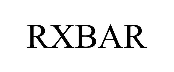 Trademark Logo RXBAR