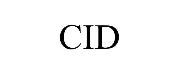 Trademark Logo CID