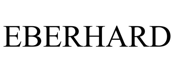 Trademark Logo EBERHARD