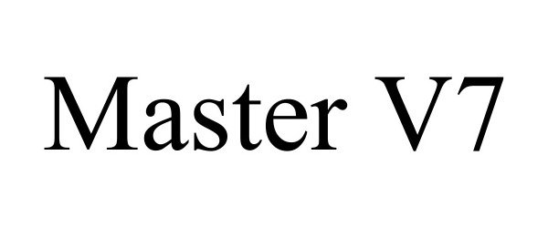 Trademark Logo MASTER V7