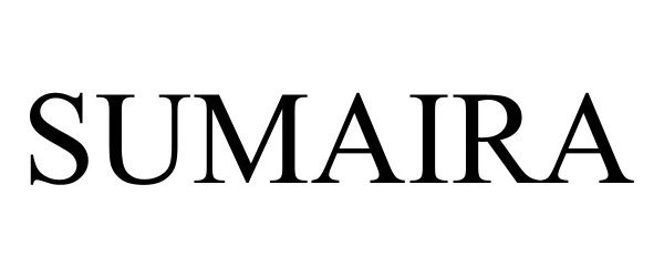 Trademark Logo SUMAIRA