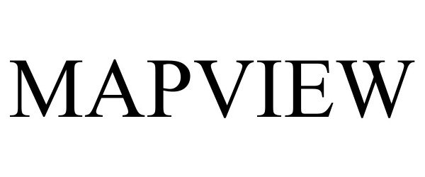 Trademark Logo MAPVIEW