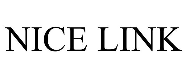 Trademark Logo NICE LINK