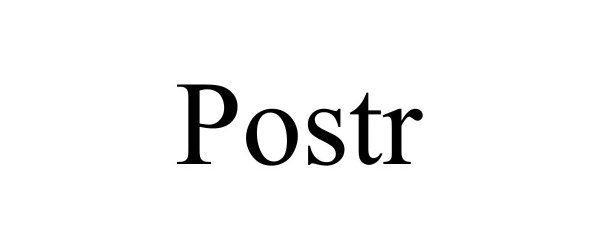 Trademark Logo POSTR