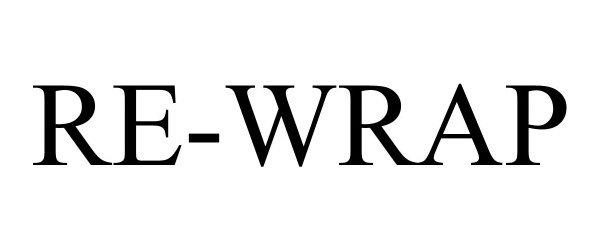 Trademark Logo RE-WRAP