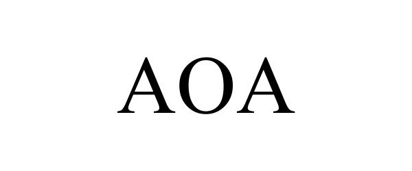 Trademark Logo AOA