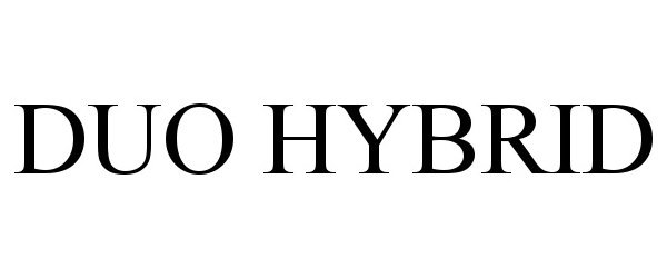 Trademark Logo DUO HYBRID
