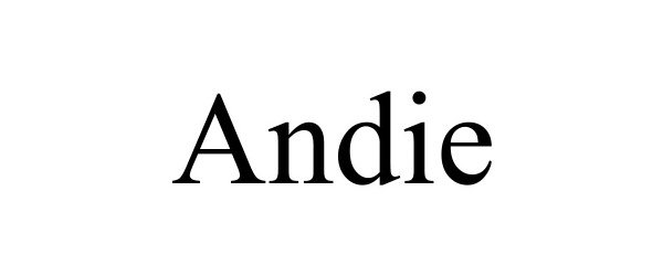 Trademark Logo ANDIE