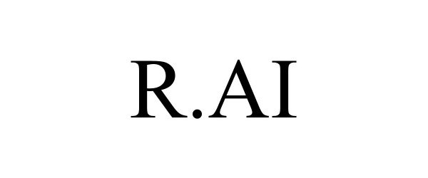 Trademark Logo R.AI