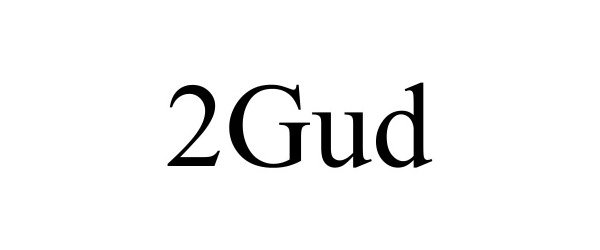 Trademark Logo 2GUD
