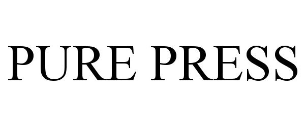 Trademark Logo PURE PRESS